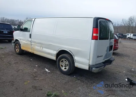 2008 Chevrolet Express Work Van z USA, uszkodzony, nr VIN 1GCFG15X481226601
